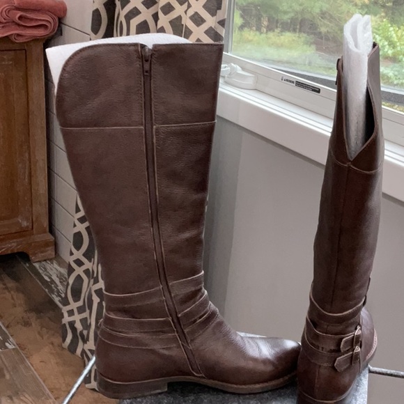 Matisse brown leather riding boots - Picture 10 of 12